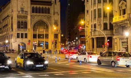 Se reduce la circulación de vehículos en Barcelona en un 11%