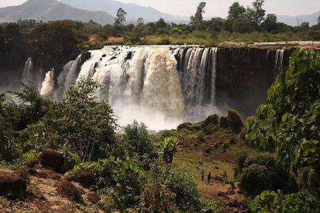 Las cataratas del nilo azul