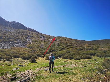 Pico Miravalles desde Balouta
