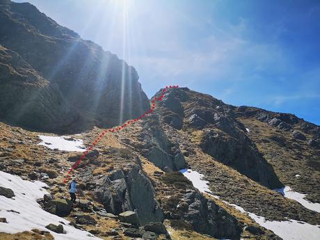 Pico Miravalles desde Balouta