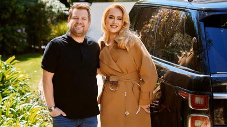 Adele y James Corden