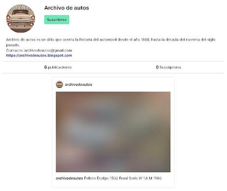 Suscripción a Archivo de autos