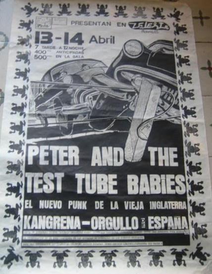 Peter And The Test Tube Babies - Soberphobia Lp 1987 (1986)