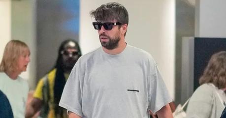 #ENTRETENIMIENTO:   | Piqué llega a #Miami para ver a sus hijos tras la mudanza de Shakira