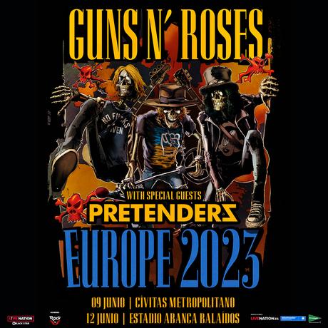 The Pretenders, teloneros de Guns n’ Roses en España