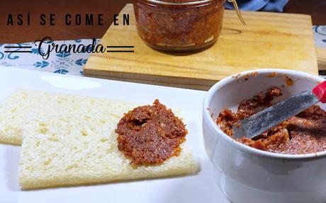 Sobrasada de tomate seco y almendras