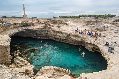 Piscina oceánica: Grotta della Poesia, Salento, Italia