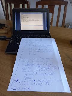 La cocina de un nuevo libro (III)