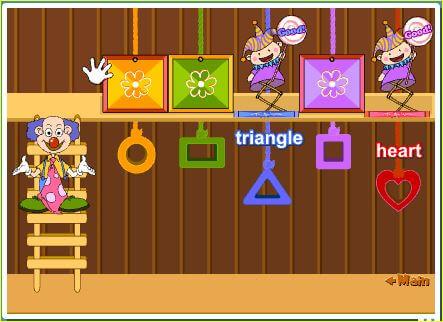 Shapes, 2 juegos para aprender las figuras en inglés Shapes, 2 juegos para aprender las figuras en inglés