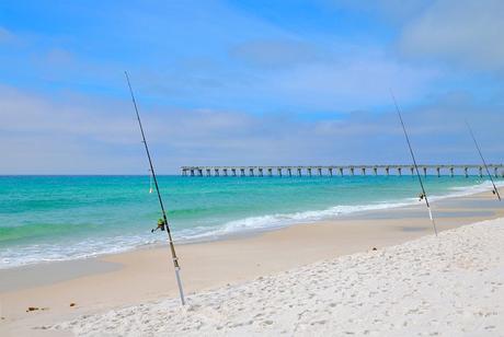 Pesca en la playa en Panama City Beach