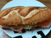 Bocadillo merluza rebozada