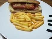 Perrito caliente bacon