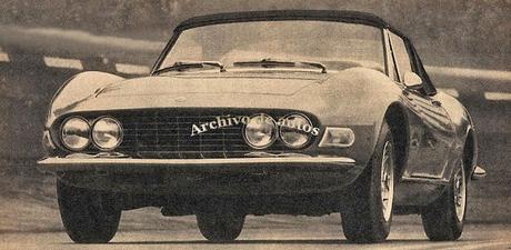 Fiat Dino Spider con motor V6 de Ferrari del año 1967