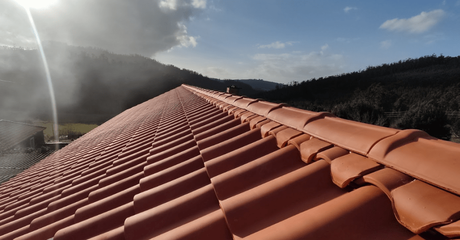 Conservar cubiertas de tejas: limpieza y protección