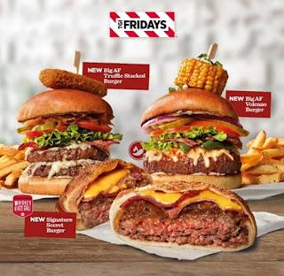 FRIDAYS ® PRESENTA SUS TRES NUEVAS RECETAS DE BURGER