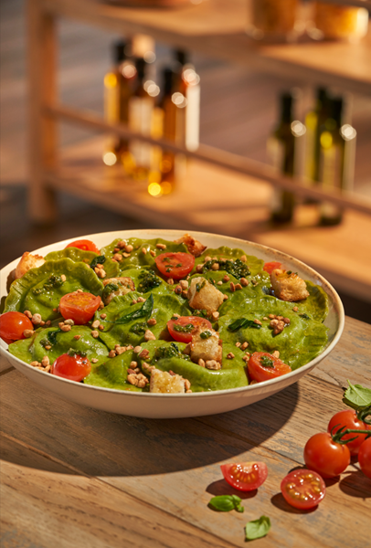 GINOS COMPLETA SU CARTA DE PASTAS RELLENAS CON 3 DELICIOSAS RECETAS