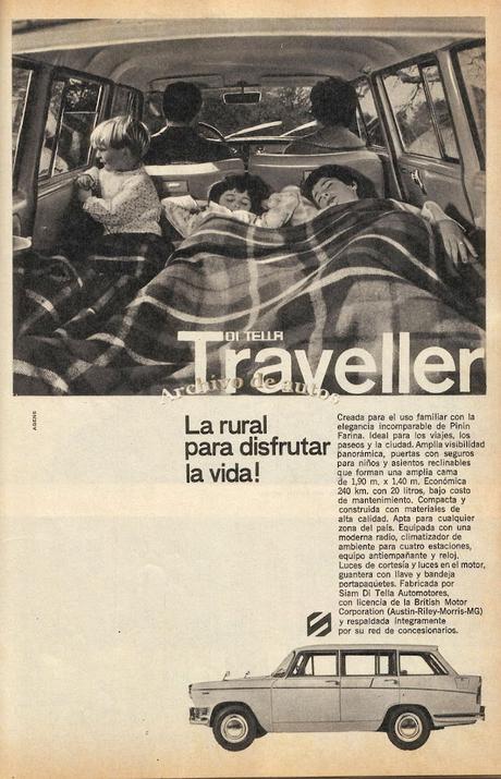 Di Tella Traveller fabricada por SIAM Di Tella Automotores en 1961