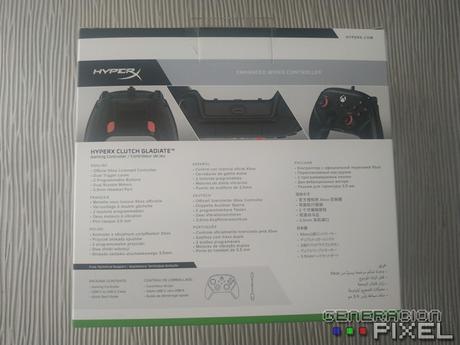 ANÁLISIS: Gamepad HyperX Clutch Gladiate