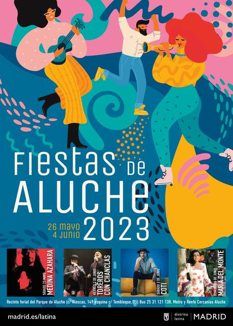 Fiestas de Aluche 2023: conciertos gratuitos