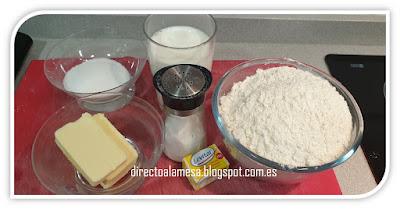 Rollitos rellenos de crema pastelera