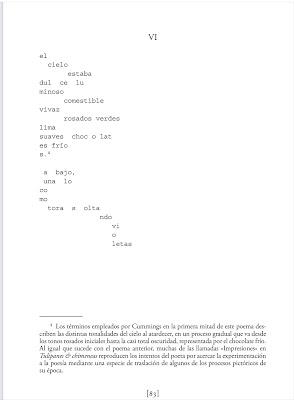 E. E. Cummings. Poesía experimental