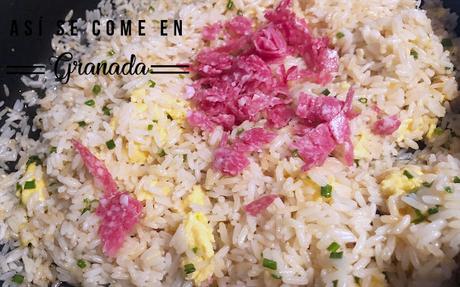 Arroz y pollo agridulce de Dabiz Muñoz