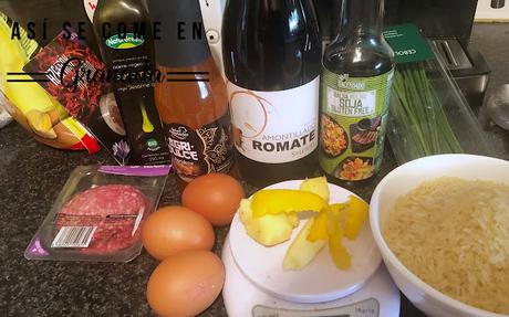 Arroz y pollo agridulce de Dabiz Muñoz