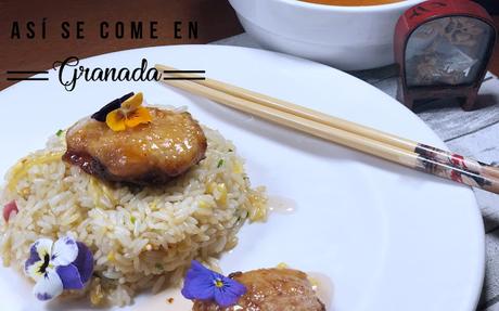 Arroz y pollo agridulce de Dabiz Muñoz
