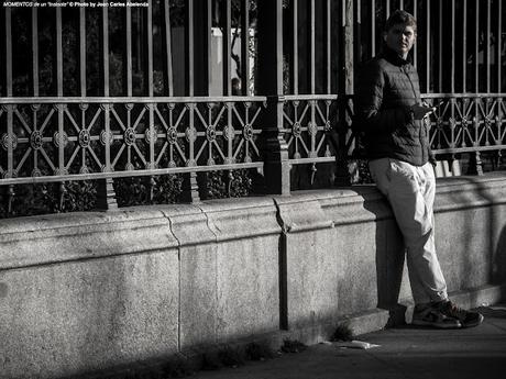 Madrid (Paseo del Prado): La espera