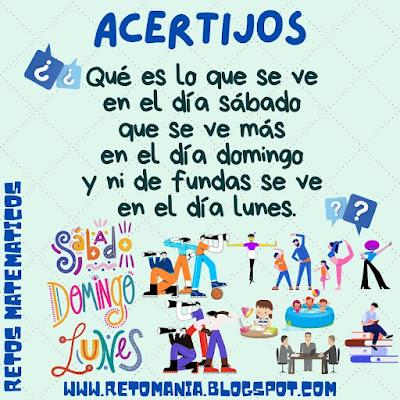 ACERTIJOS Retos matemáticos, Desafíos matemáticos, Problemas matemáticos, Problemas para pensar, Problemas de lógica, Acertijos, Adivinanzas, Acertijos visuales, Acertijos matemáticos
