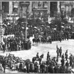 8 de mayo de 1912:Jura de Bandera en la Avenida de Alfonso XIII