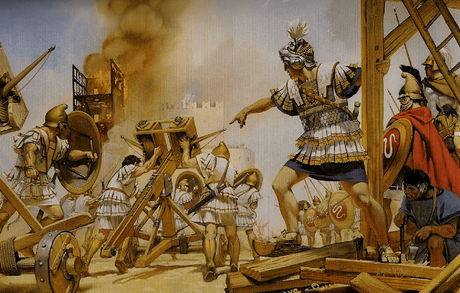 ALEJANDRO MAGNO ASEDIA GAZA. LA DEFENSA DEL EUNUCO BATIS ALEJANDRO MAGNO ASEDIA GAZA. LA DEFENSA DEL EUNUCO BATIS