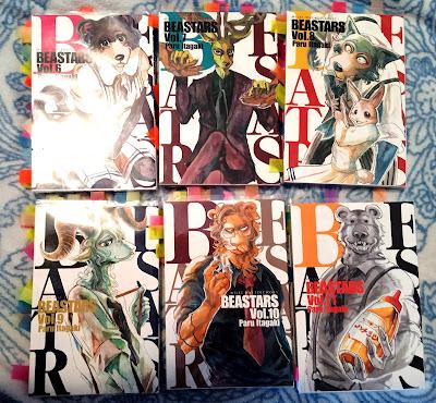 Beastars (Tomos VI, VII, VIII, IX, X y XI), de Paru Itagaki