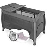 Cuna de viaje Hauck opiniones y análisis ¿la mejor opción para tu bebé? Hauck Play n Relax Cuna de Viaje Bebe con Colchon y Mosquitera - Parque Cuna de Viaje Dos Alturas...