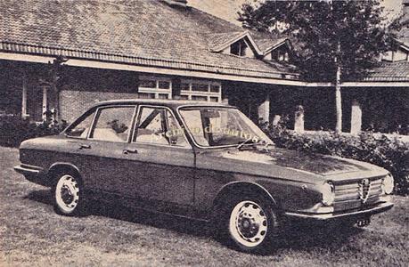 Alfa Romeo OSI 2600 del año 1965 con diseño de Giovanni Michelotti