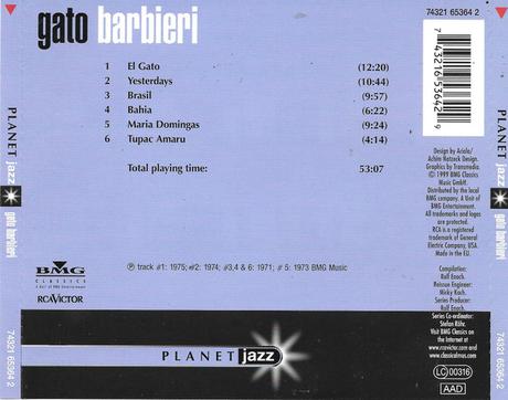 Gato Barbieri - Planet Jazz (1999)