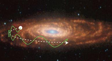 La galaxia más rápida del Universo observable… ¡1564 km/s!