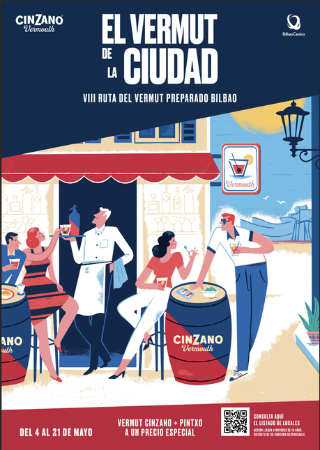 Arranca la VIII edición de la ruta ‘El Vermut de la Ciudad’ de Cinzano en Bilbao