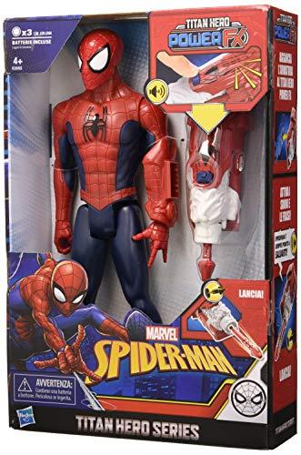Hasbro Marvel Spider-Man - Titan Hero Power FX con Abrazadera