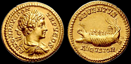 SEVERO Y SUS HIJOS CARACALLA Y GETA. EL INICIO DE UNA DINASTÍA CONTENIDO EN UN AUREO. SEVERO Y SUS HIJOS CARACALLA Y GETA. EL INICIO DE UNA DINASTÍA CONTENIDO EN UN AUREO.