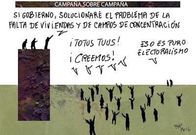 La cultura también se moja en las elecciones.