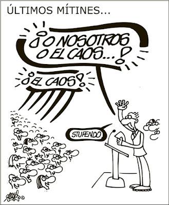 La cultura también se moja en las elecciones.