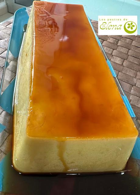 Pastel de naranja y caramelo