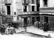 1868: Barricadas Calle Atarazanas durante revolución conocida como Gloriosa