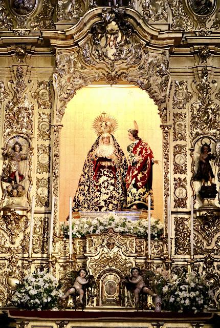 La iglesia de San Juan de la Palma (5): el Retablo Mayor.