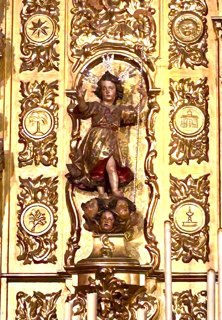La iglesia de San Juan de la Palma (5): el Retablo Mayor.