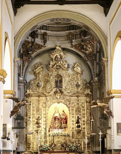 La iglesia de San Juan de la Palma (5): el Retablo Mayor.