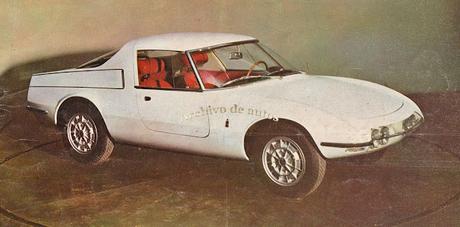 Abarth 1000 Coupé Speciale, un concept car de Pininfarina de 1965