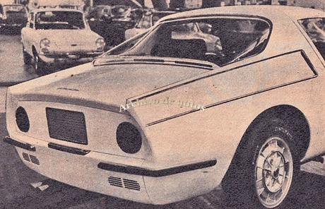 Abarth 1000 Coupé Speciale, un concept car de Pininfarina de 1965