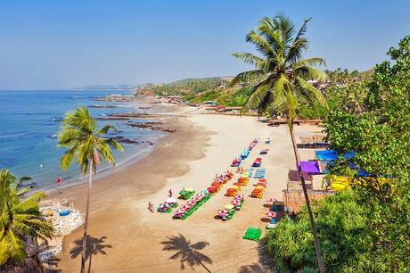 14 mejores playas en Goa Playa de Vagator